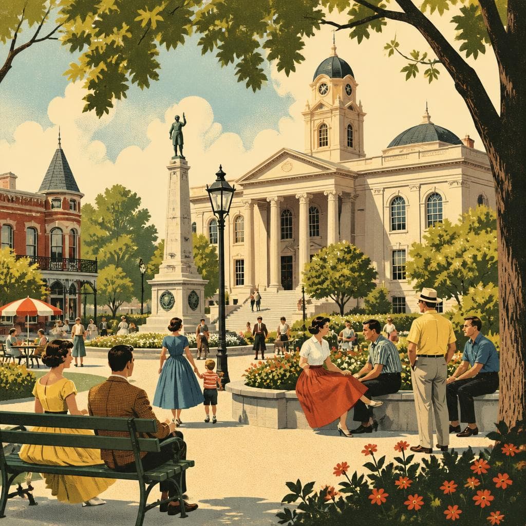 Cover art for The Square Where Lafayette Meets Itself