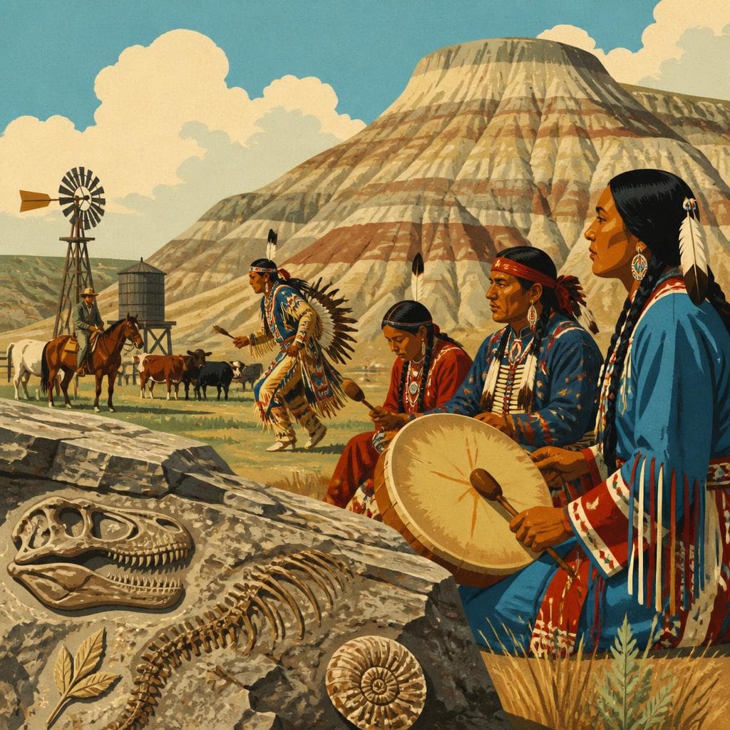 Cover art for Where the Drums Meet Deep Time