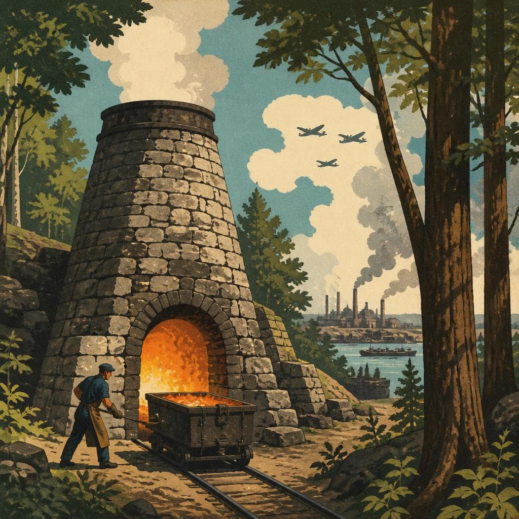 Cover art for The Furnace in the Quiet Woods