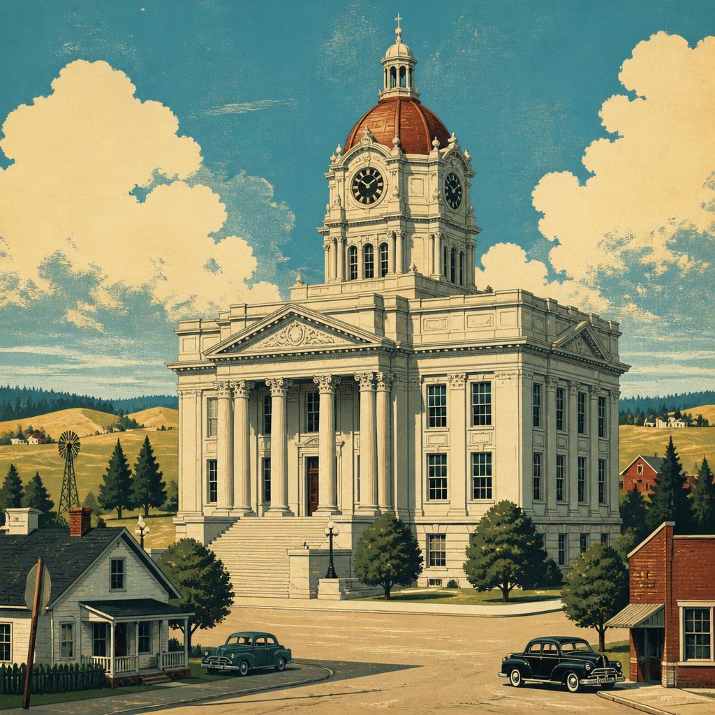 Cover art for A Big Courthouse for a Very Small County