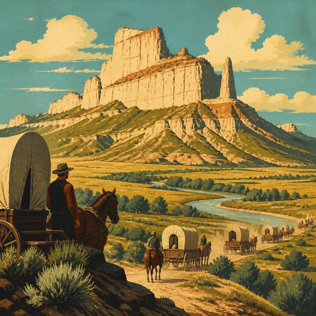 Cover art for The Bluff That Pointed West