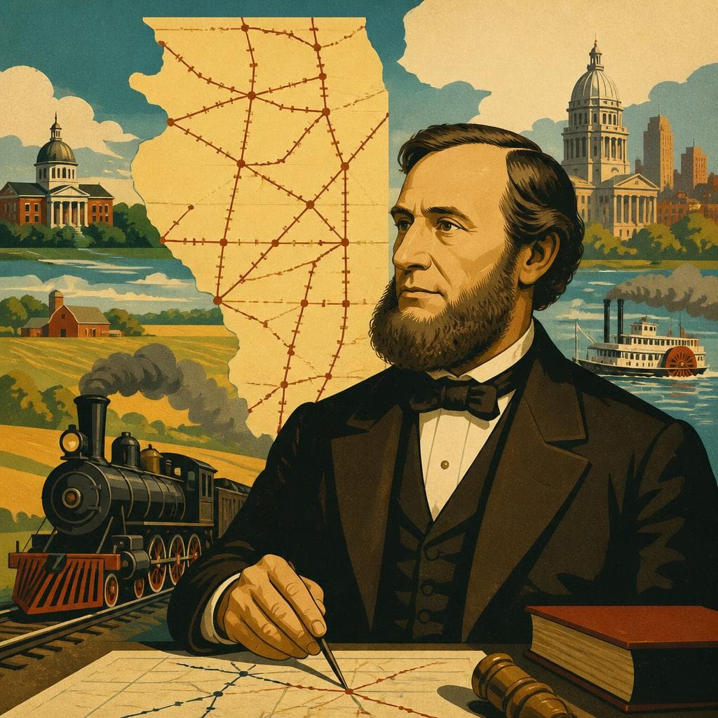 Cover art for How Sidney Breese Put Rails Into Illinois’ Imagination