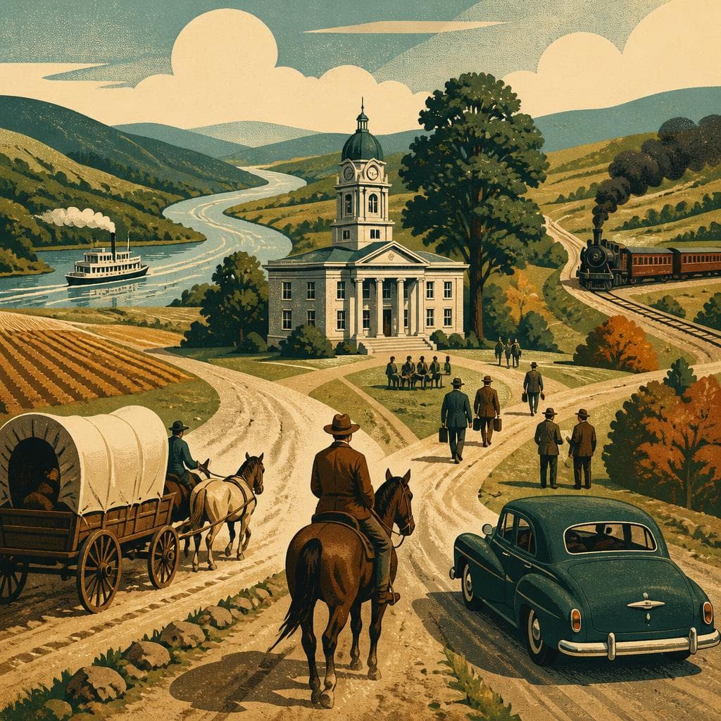 Cover art for Where the Valley Drew the Courthouse