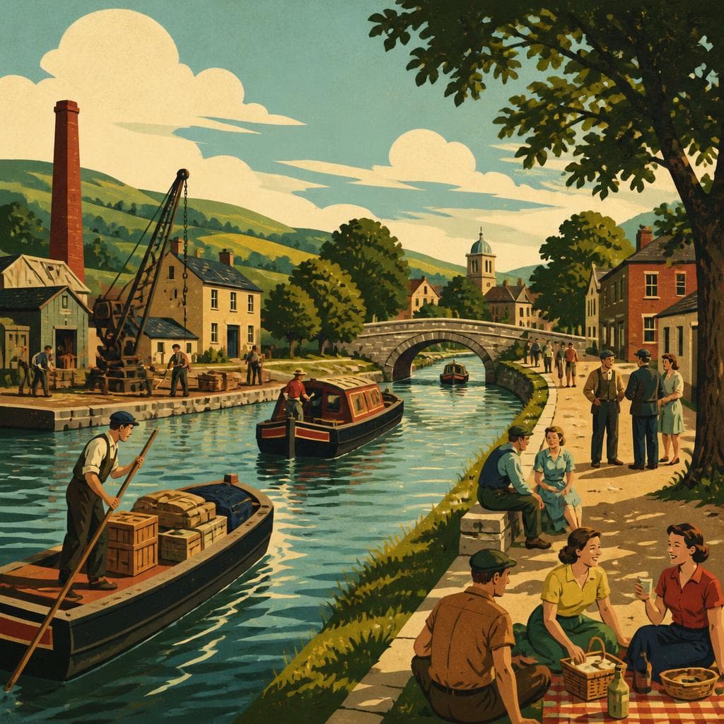 Cover art for Where the Canal Taught Morris to Gather