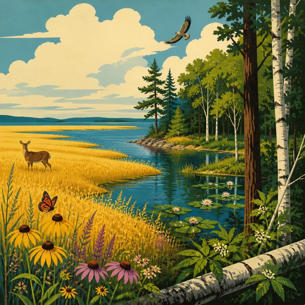 Cover art for Where Prairie Meets the Lake Woods