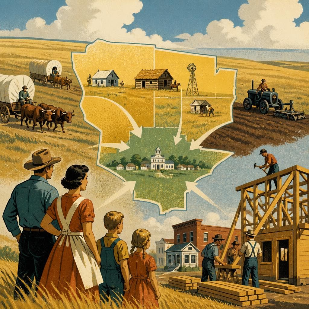 Cover art for When Homesteaders Drew a County Closer
