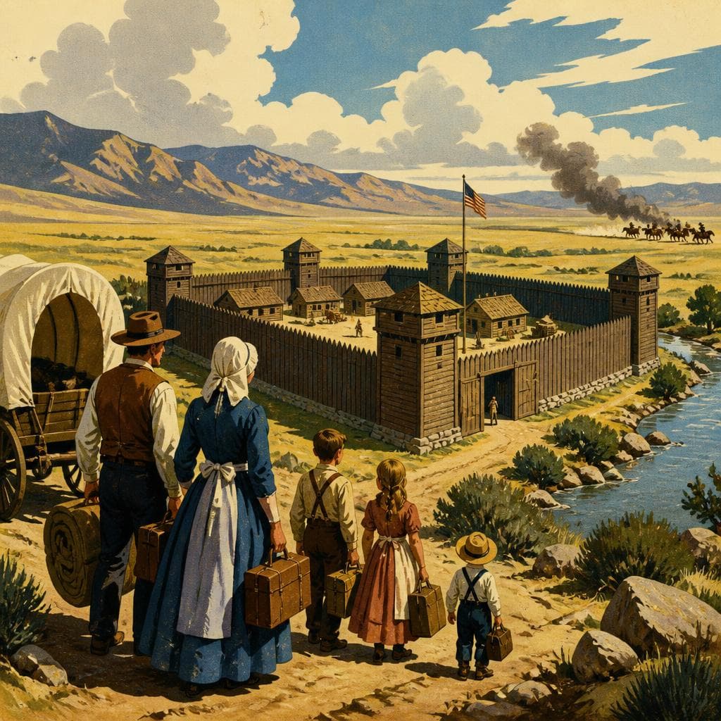 Cover art for Where Families Ran When the Frontier Turned Dangerous
