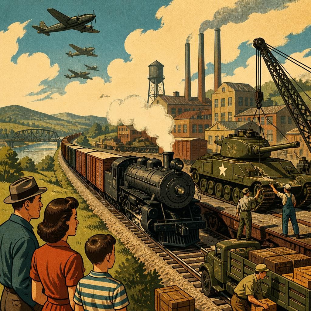 Cover art for Where the War Ran on Rails