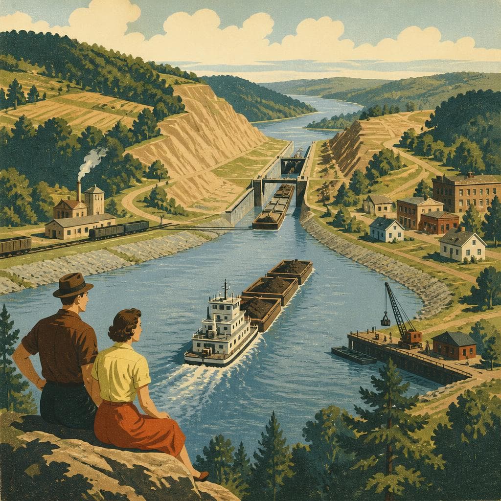 Cover art for Where the Hills Opened for Barges