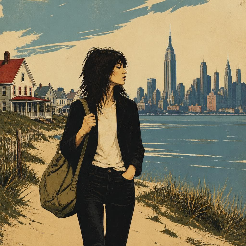 Cover art for Before New York, Patti Smith Learned to Leave