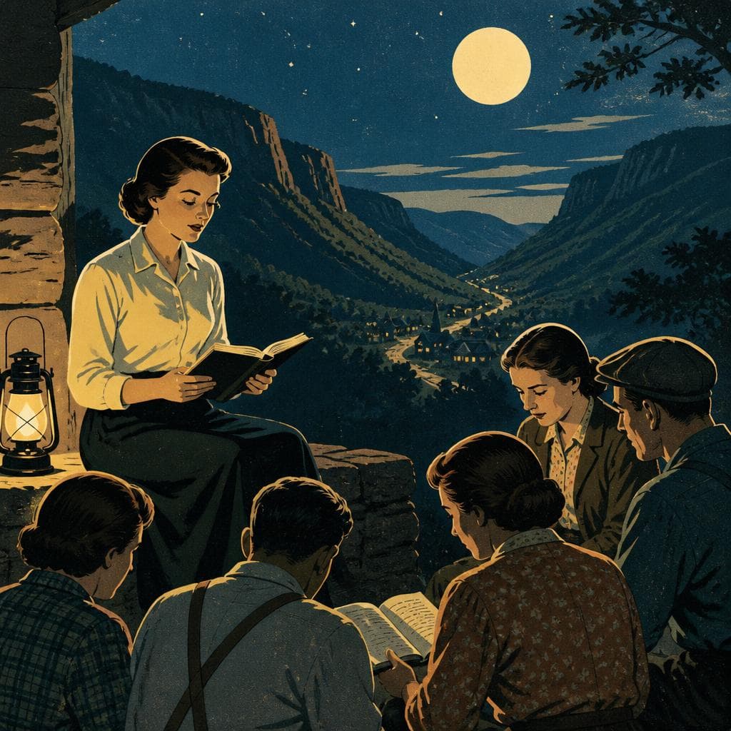 Cover art for By Moonlight, Cora Wilson Stewart Taught Kentucky to Read