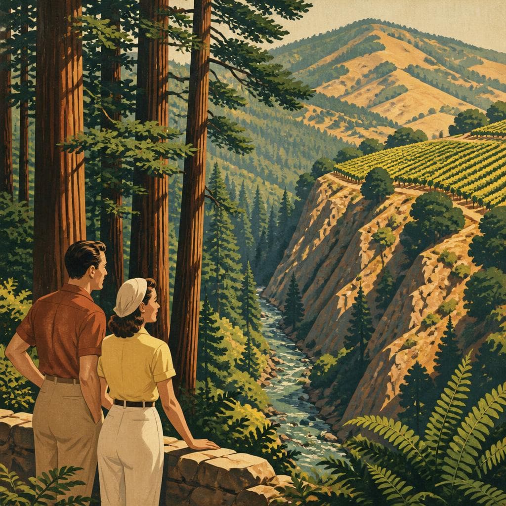 Cover art for Where Redwoods Keep Their Cool in Napa