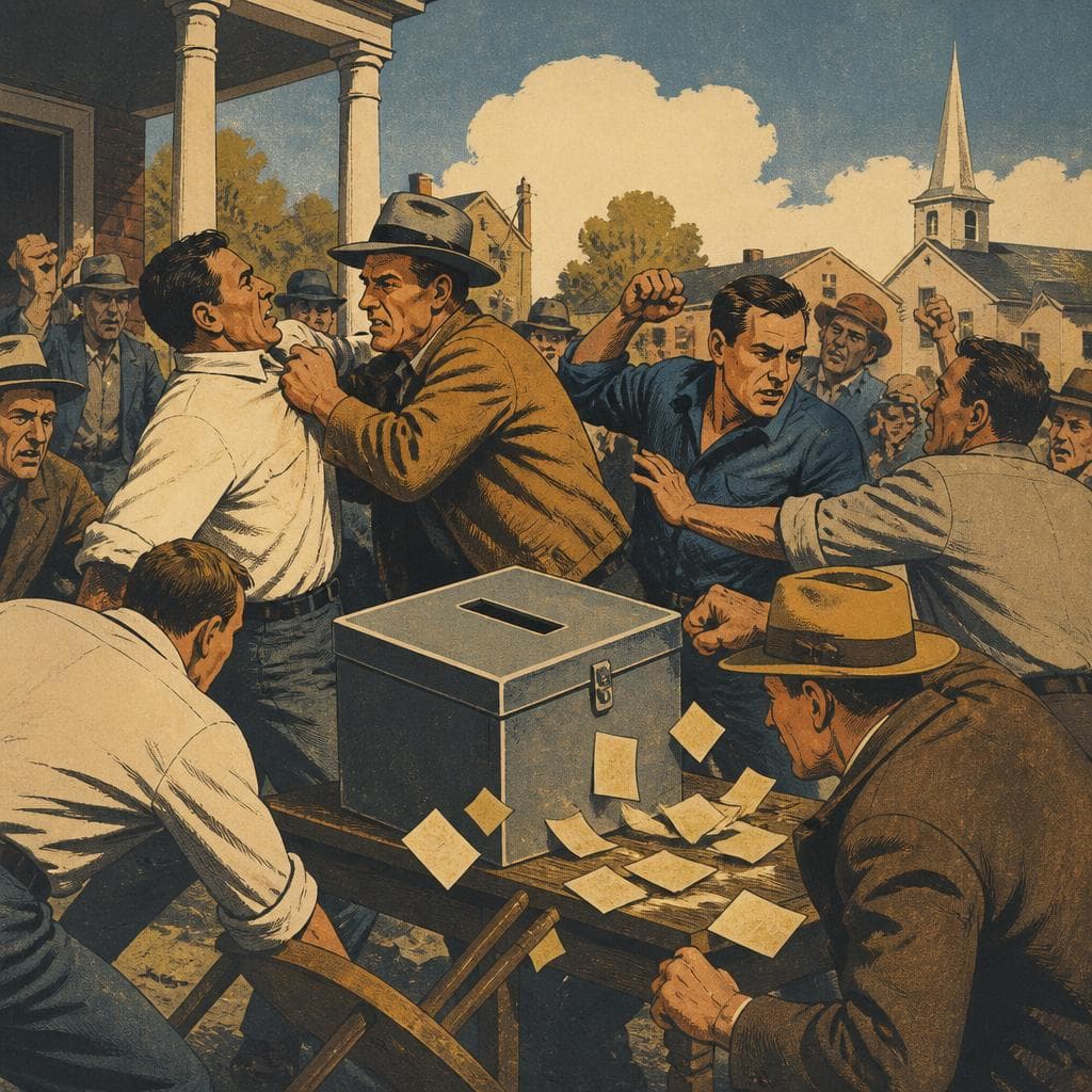Cover art for When the Ballot Box Turned into a Battleground