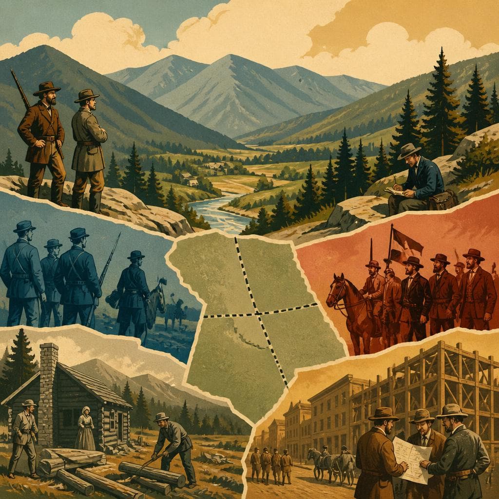 Cover art for A County Born in a Year of Division