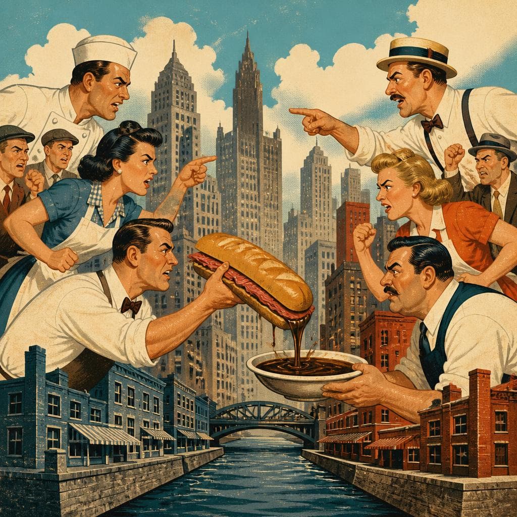 Cover art for The Sandwich That Split Downtown