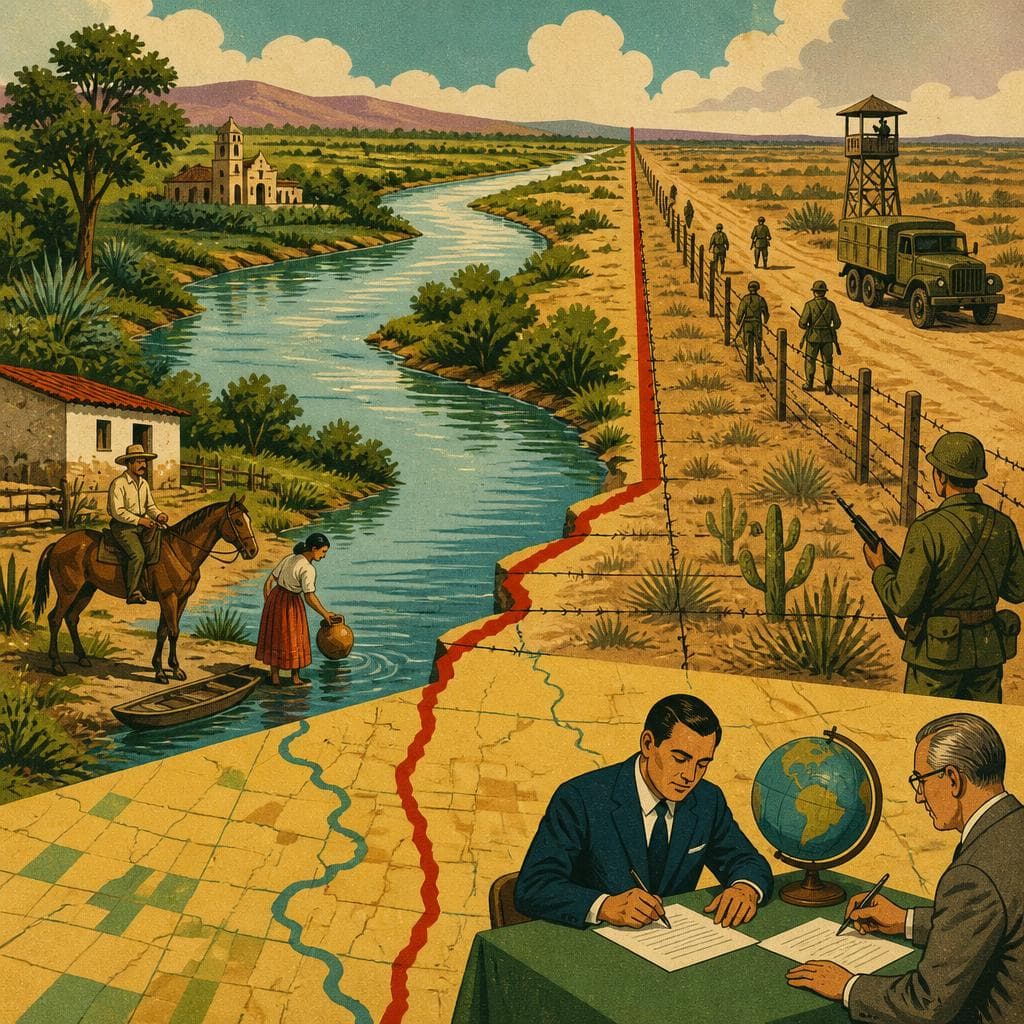 Cover art for When the River Became a Line