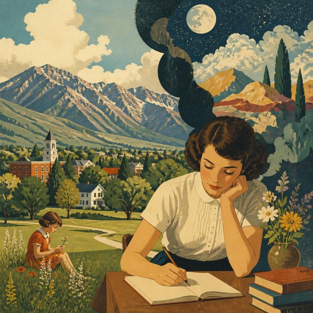 Cover art for How Logan Stayed in May Swenson’s Poems