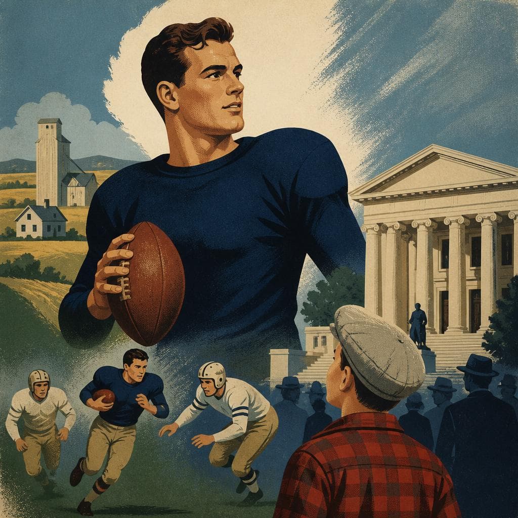 Cover art for Before the Museum, There Was the Football Star