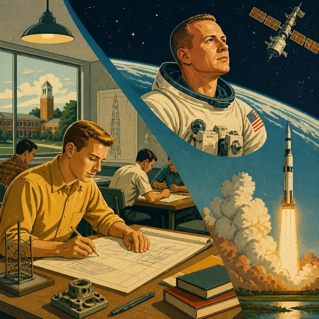 Cover art for From Cookeville Classrooms to Orbit
