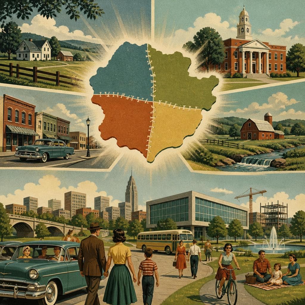 Cover art for When Four Counties Became One