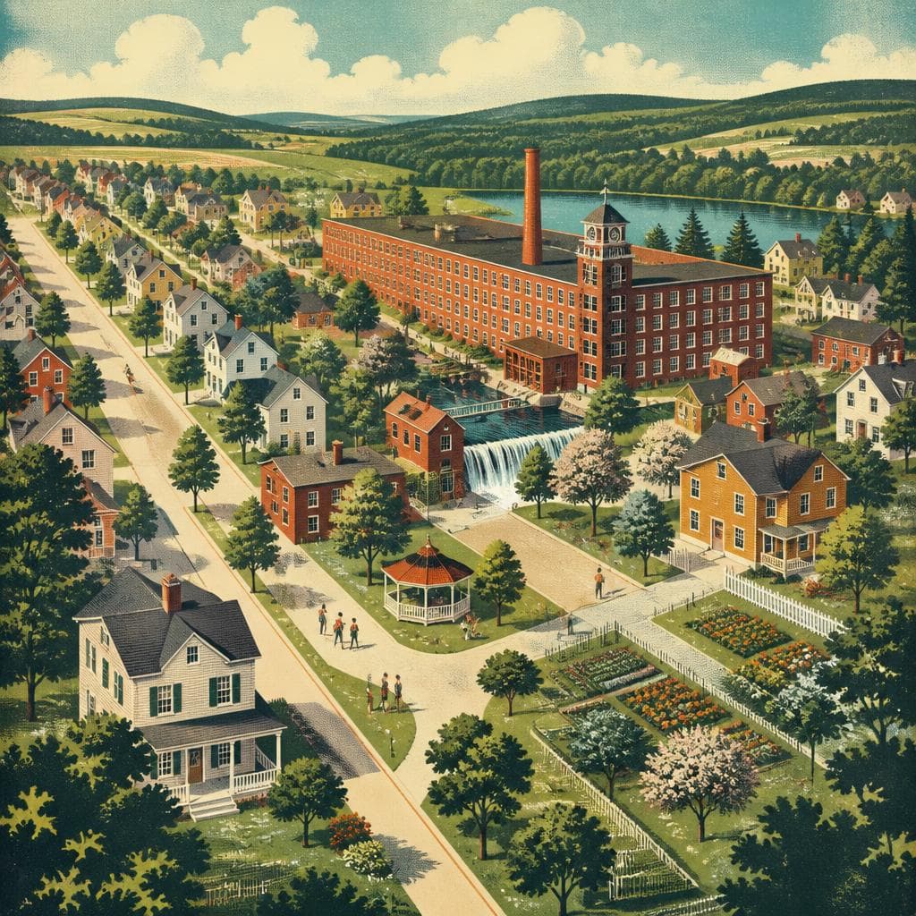 Cover art for A Village Built Around the Mill