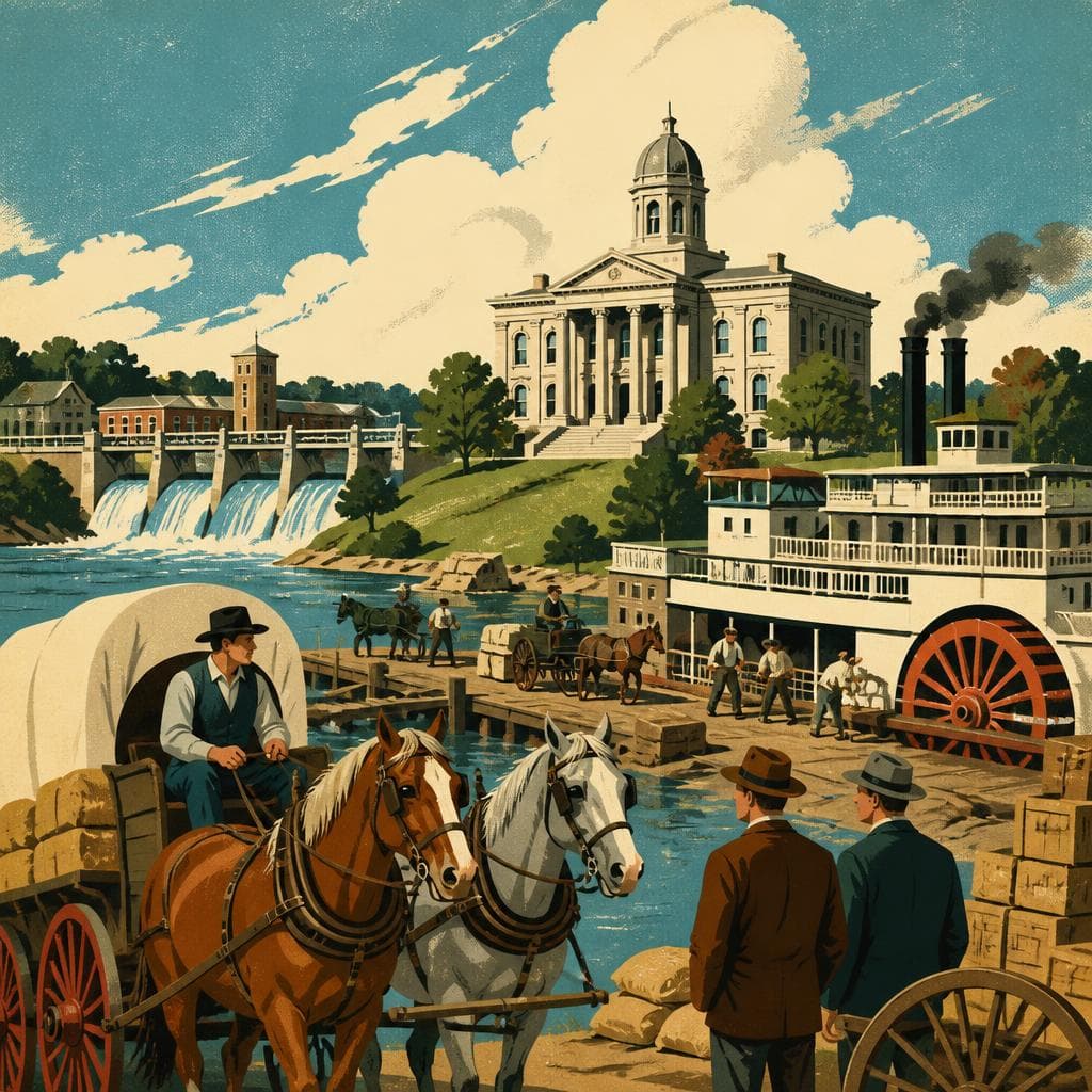 Cover art for Where the River Met the Courthouse
