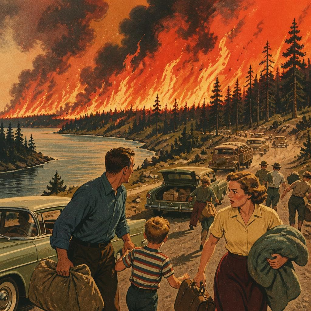 Cover art for When Fire Ran Faster Than People