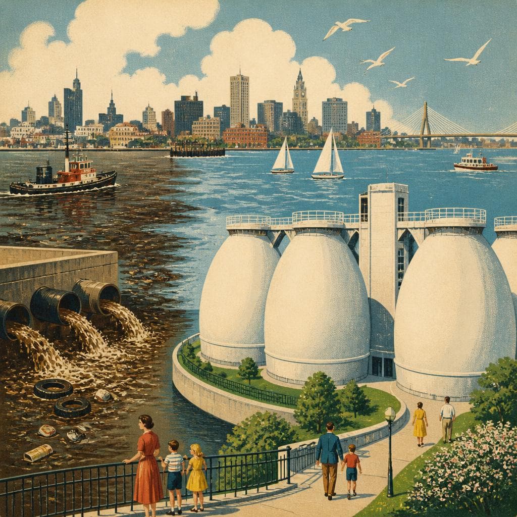Cover art for The Harbor Cleanup’s Giant Eggs