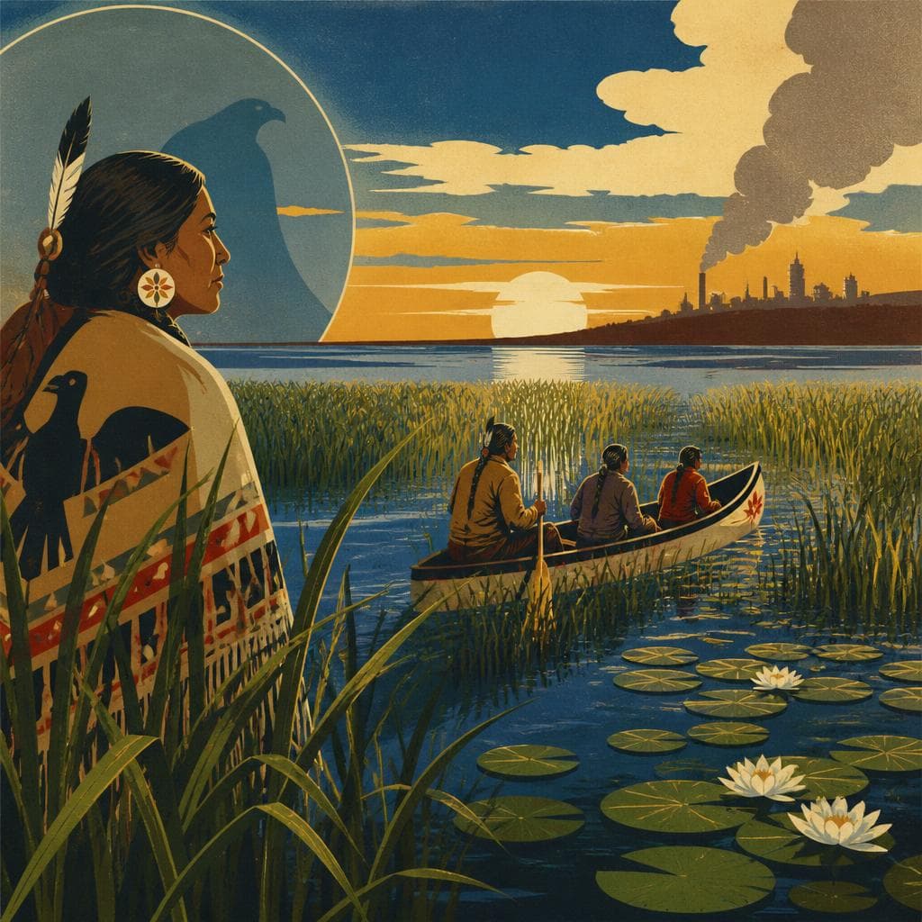 Cover art for Where Wild Rice and Water Hold the Line