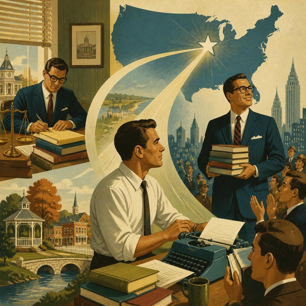 Cover art for From Shelbyville Law Office to Bestseller Lists