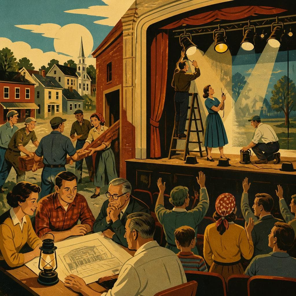 Cover art for How Warren Kept Its Stage Lights On