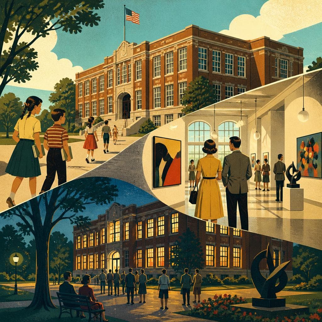 Cover art for When a School Kept Teaching