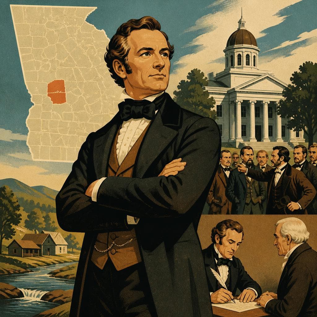 Cover art for The Governor Who Put His Name on a County