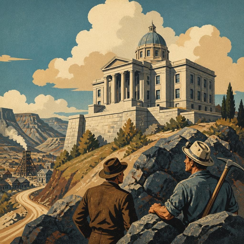 Cover art for A Hilltop Courthouse for a New Iron County