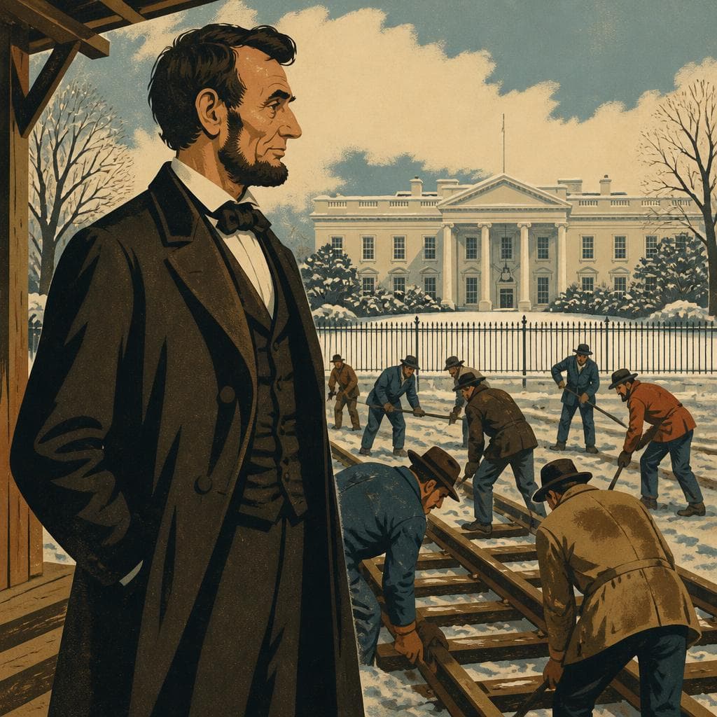 Cover art for Before the White House, the Rails