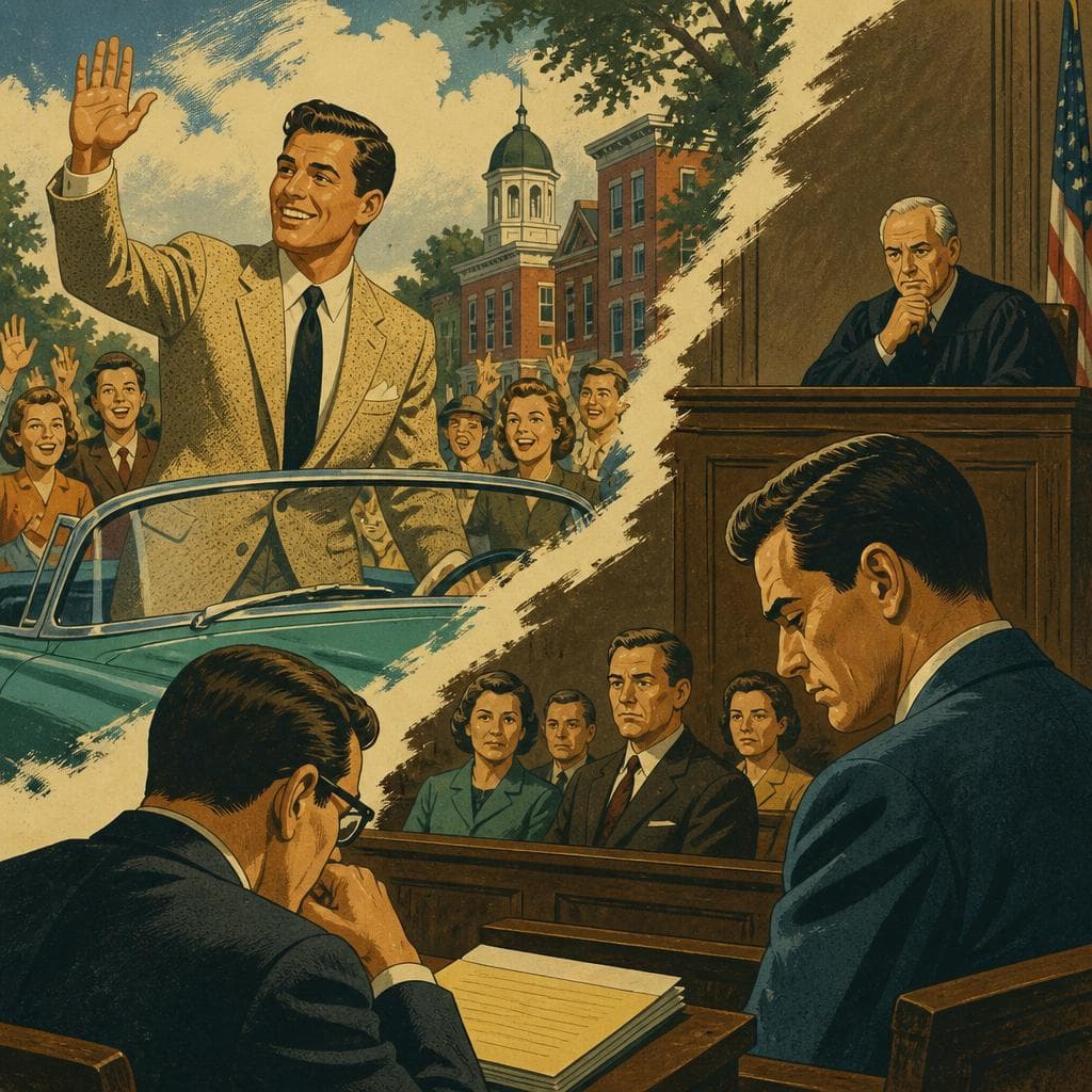 Cover art for When West Chester Fame Reached Chester County Court