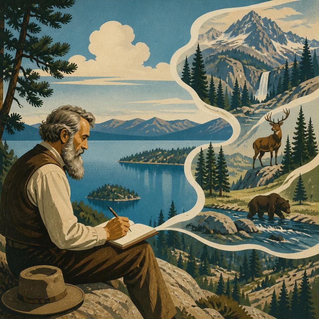 Cover art for How John Muir Wrote Tahoe Into the Sierra