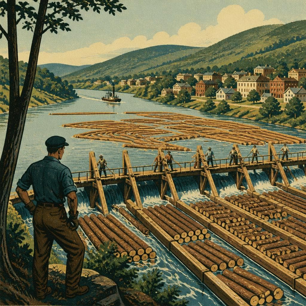 Cover art for Where the River Learned Every Log’s Name