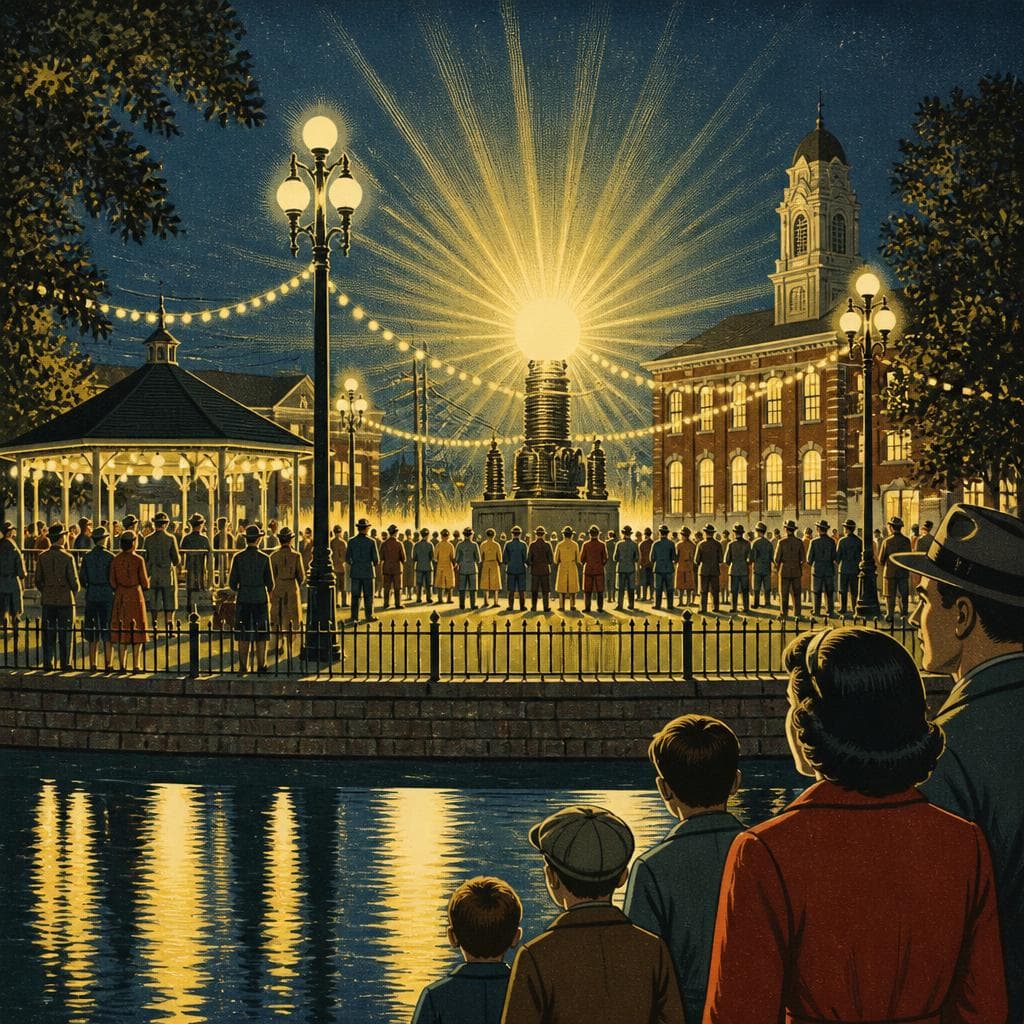 Cover art for The Night Wabash Put Light on the Square