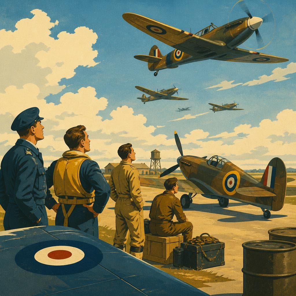 Cover art for When the RAF Came to Texas
