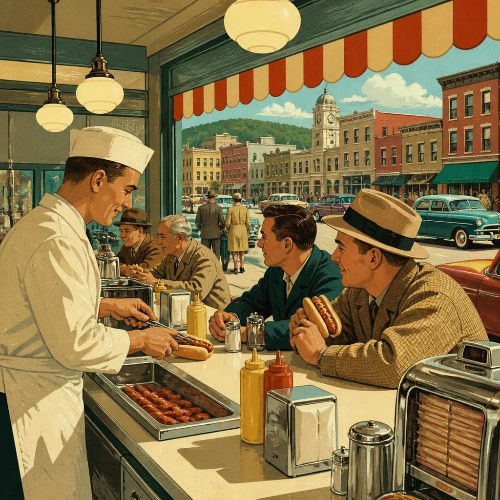 Cover art for At the Counter, a Cumberland Classic Endures