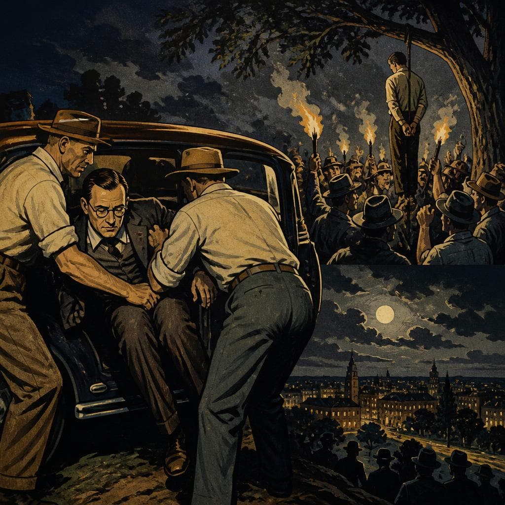 Cover art for The Night Leo Frank Was Taken
