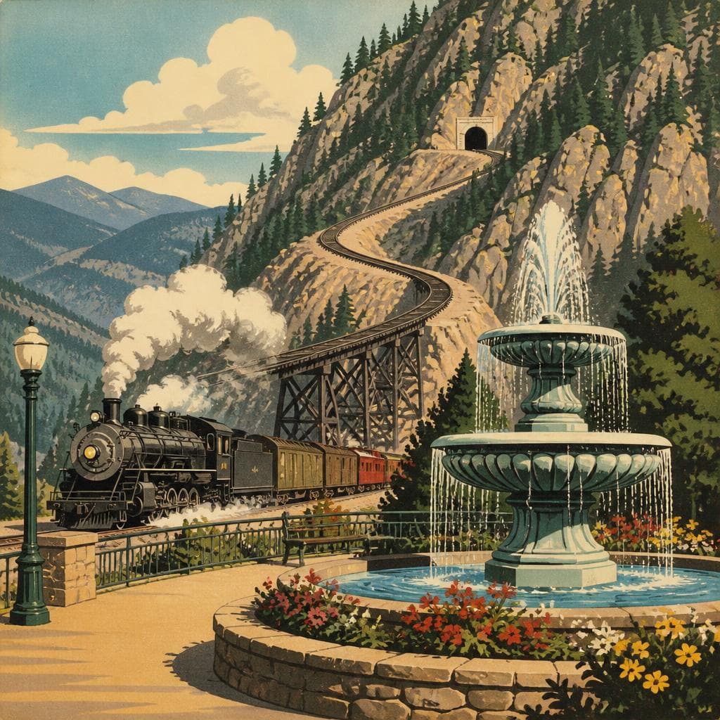 Cover art for Where the Mountain Forced the Railroad to Think