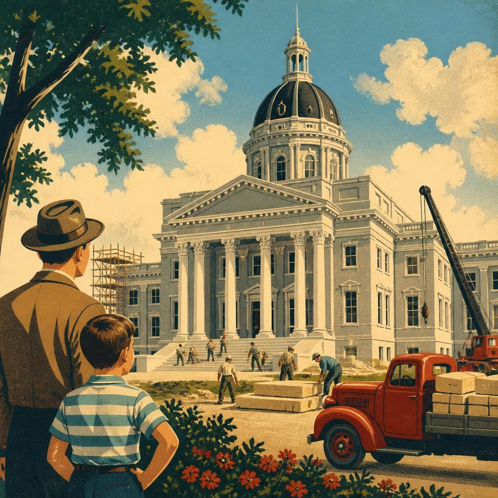Cover art for When Tippecanoe County Built Big
