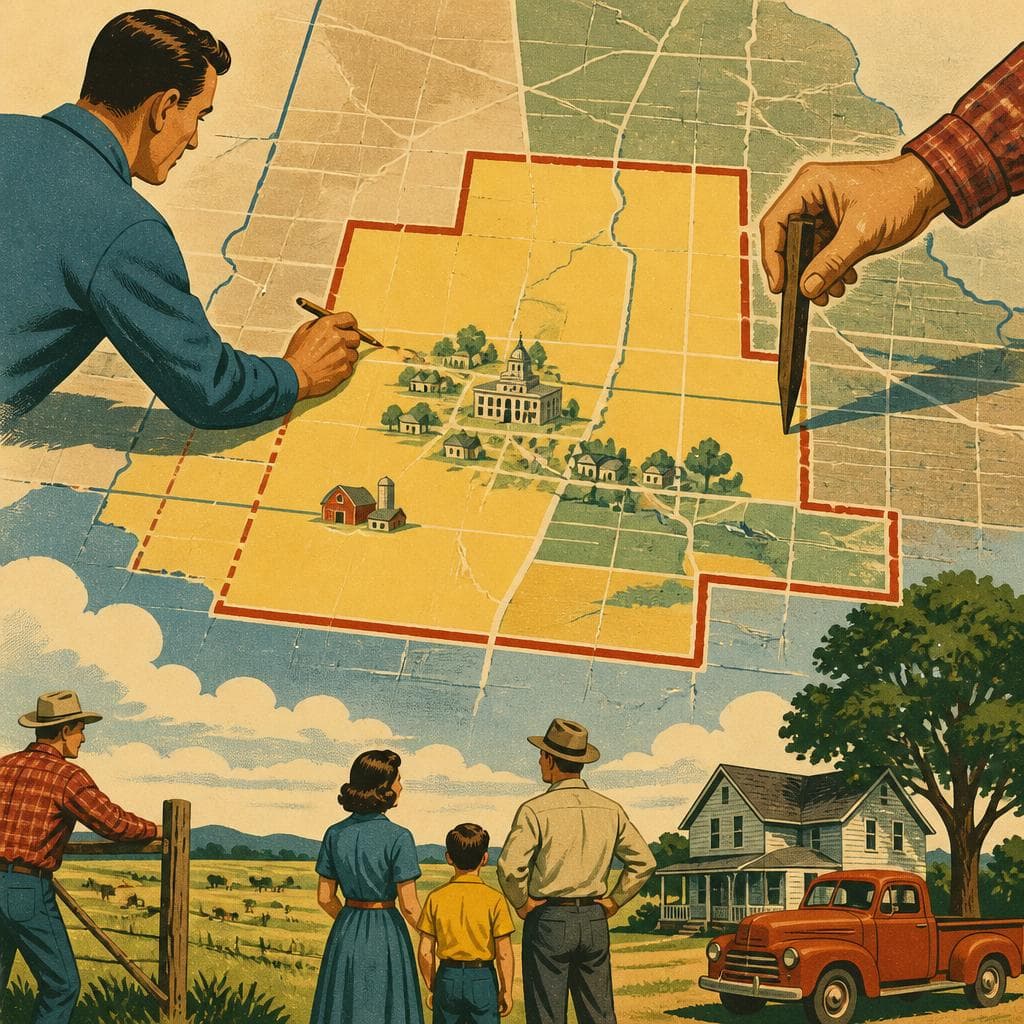 Cover art for When Lines on a Map Became Scott County