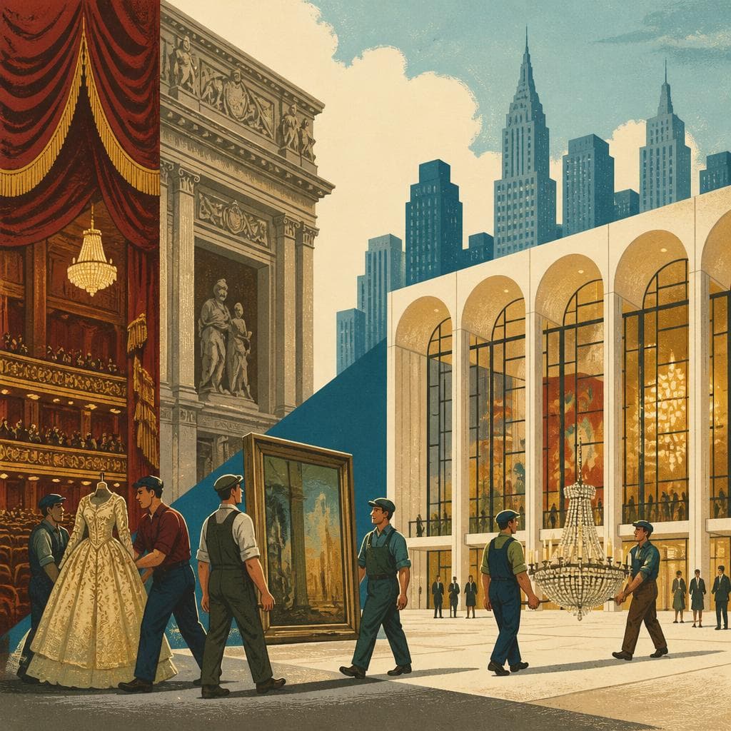 Cover art for When the Met Left Broadway