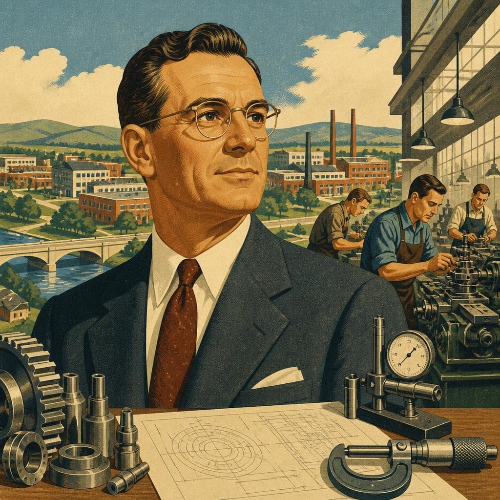 Cover art for How James Hartness Helped Build Precision Valley