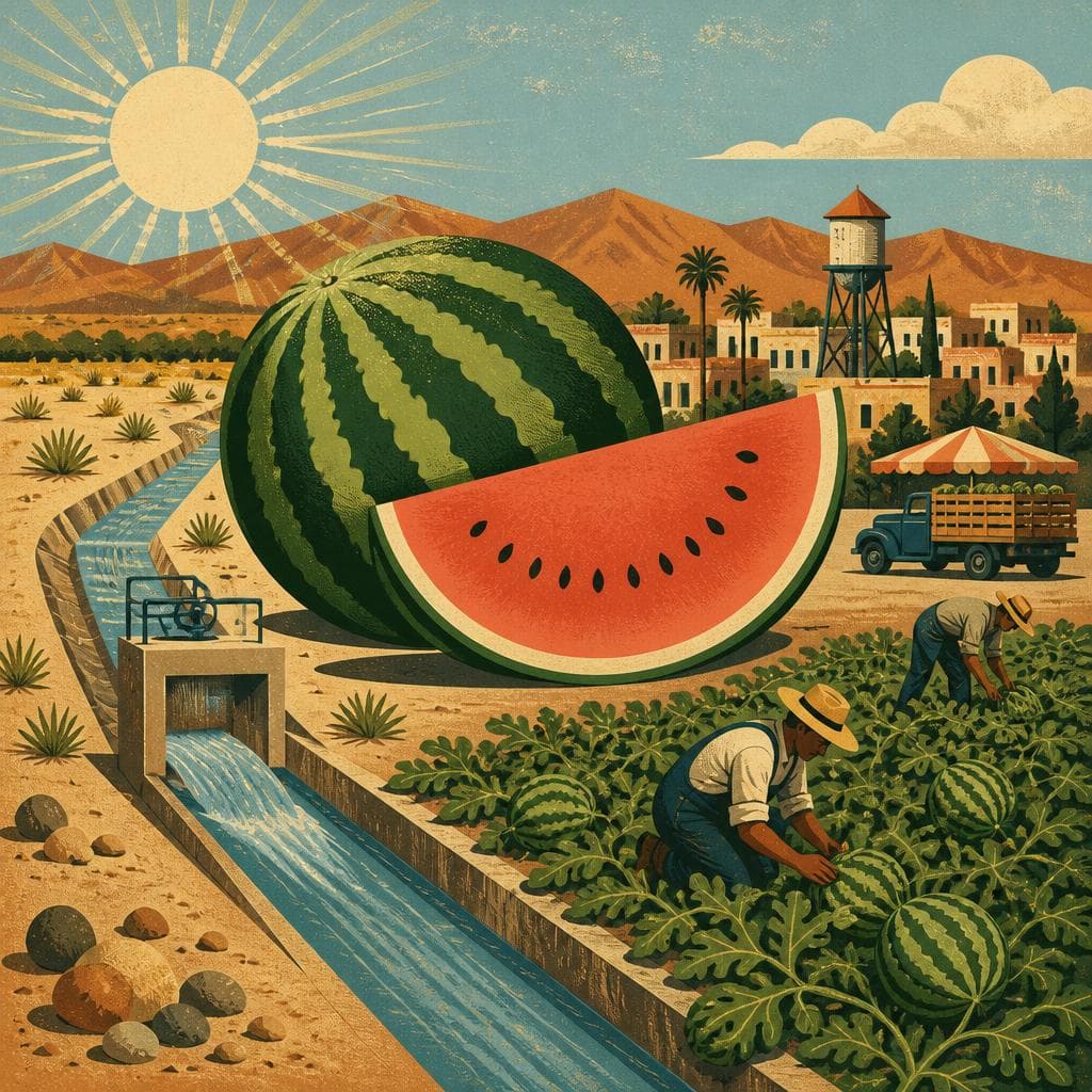 Cover art for How Water Built a Watermelon Name