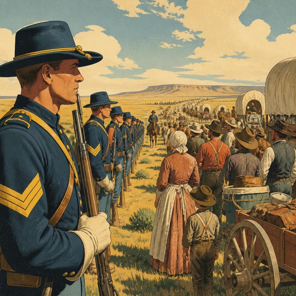 Cover art for Holding the Line at the Cherokee Outlet