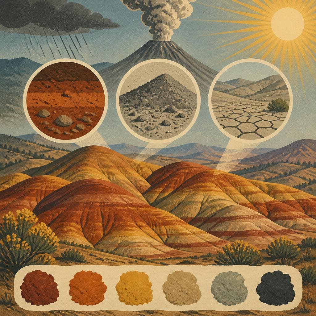 Cover art for What Painted the Painted Hills
